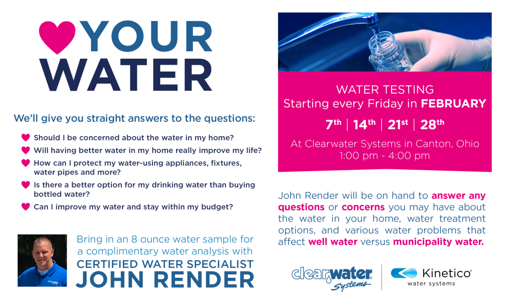 water specialist John Render